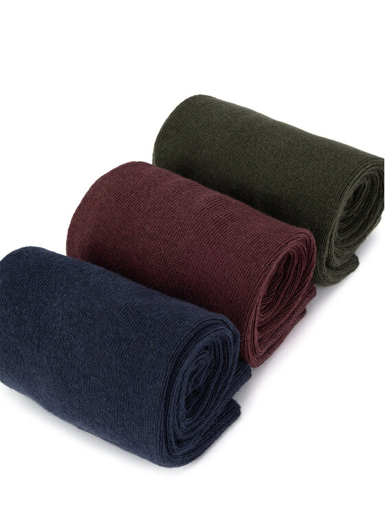 GINO ROSSI Gino Rossi Dlhé ponožky 3MB-002-AW24 (3-pack) Farebná