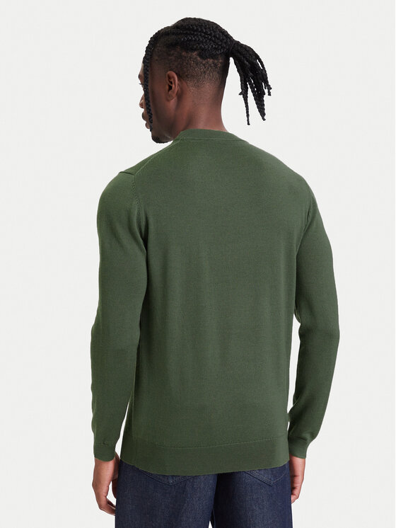 KARL LAGERFELD KARL LAGERFELD Sweter 655000 564399 Zielony ciemny Regular Fit