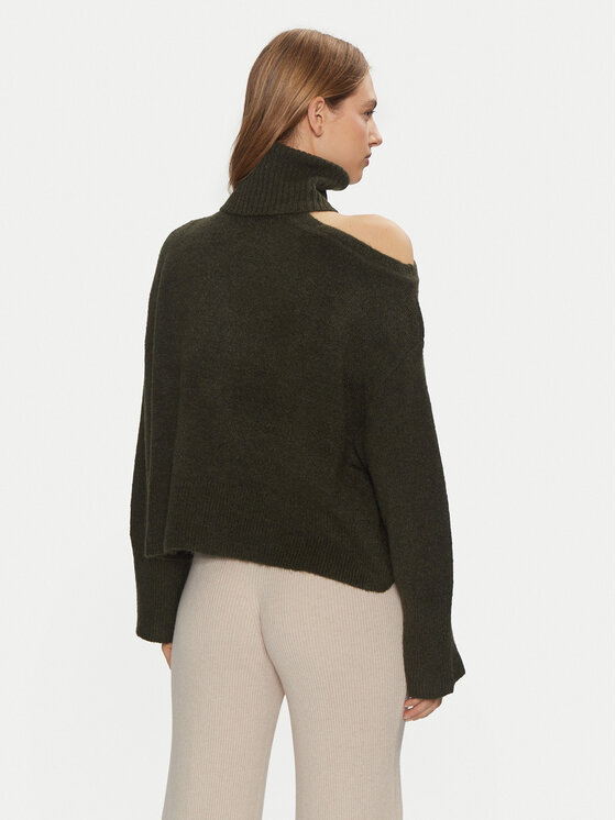 JDY JDY Dolčevita Debbie 15339501 Zelena Regular Fit