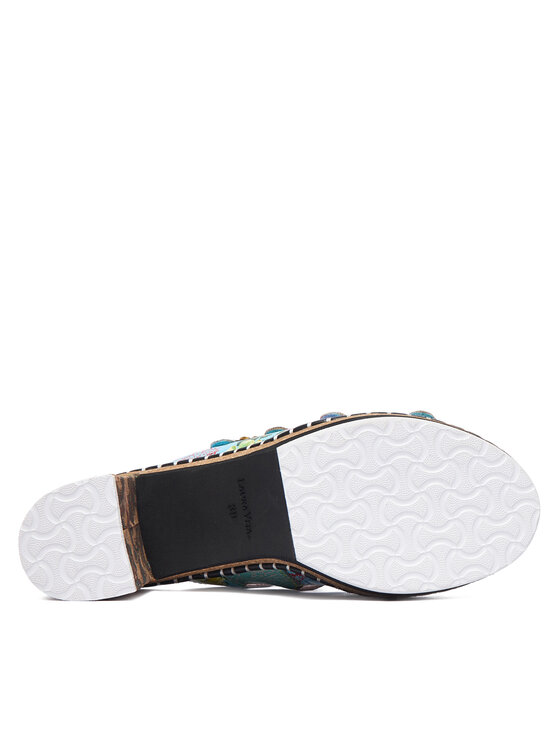 Laura Vita Laura Vita Шльопанці Naomio 10 Голубий