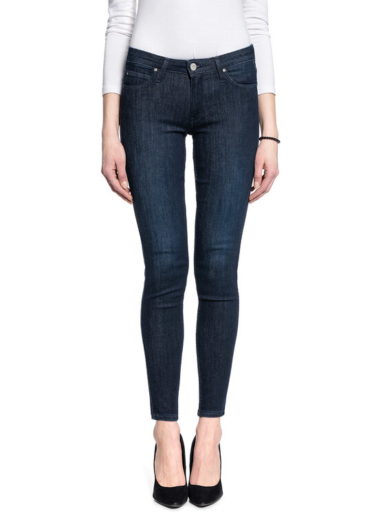 Lee Lee Jeansy SCARLETT Niebieski Skinny Fit