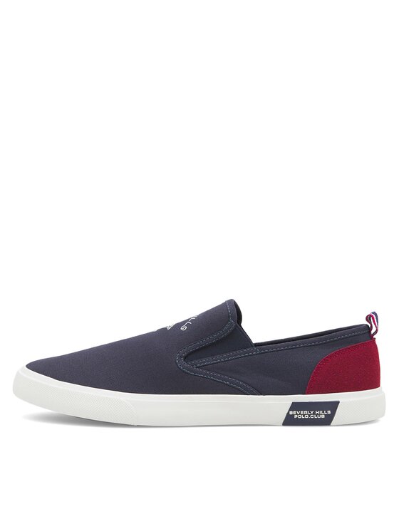 Beverly Hills Polo Club Beverly Hills Polo Club Sneakers aus Stoff M-VSS24001 Dunkelblau