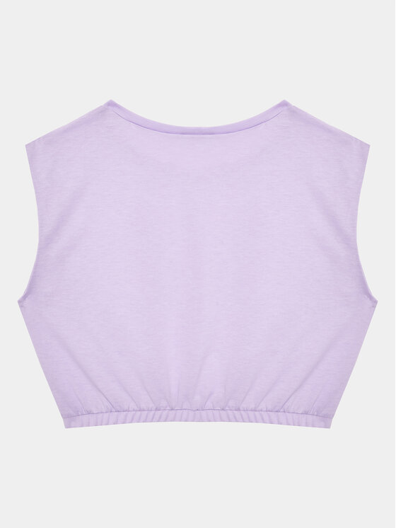 United Colors Of Benetton United Colors Of Benetton Komplet majica in kratke hlače 3096CK007 Vijolična Regular Fit