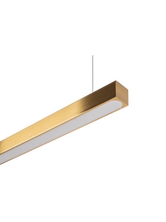 MIAhome MIAhome Lampa wisząca LINUS 80 złota Złoty