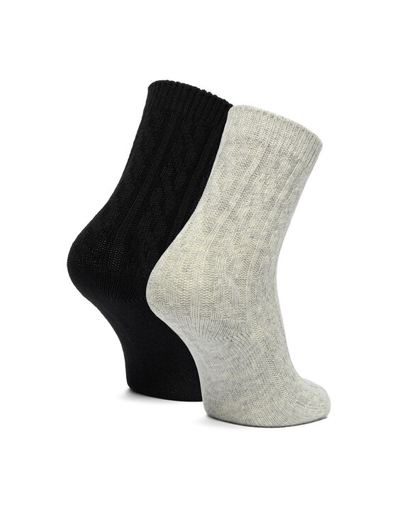 Nine West Nine West Șosete lungi CEO_LA_NW_17637_W_AW26 (2-PACK) Negru