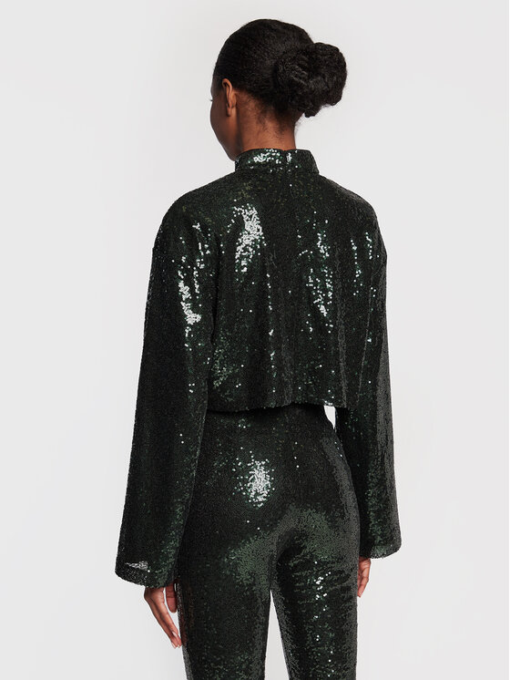 Blusa Nyala EDT6351001000002 Verde Relaxed Fit