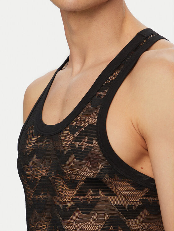 Emporio Armani Emporio Armani Tank top EM002156 AF16108 FC039 Crna Regular Fit
