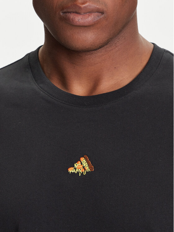 adidas T-Shirt Fortnite Graphic JV7964 Czarny Loose Fit | Modivo.pl