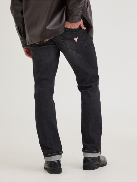 Guess Guess Jeansy 185136 Czarny Regular Fit