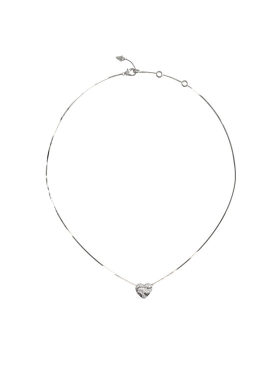 Guess Guess Kaklo papuošalas JUBN04 501JW Sidabrinė