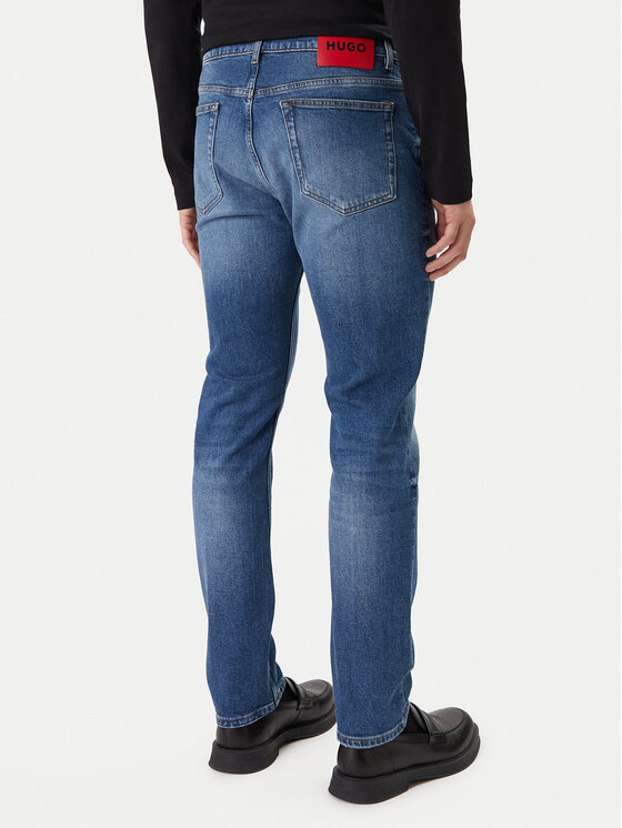 HUGO HUGO Jeansy 50555181 Modrá Regular Fit
