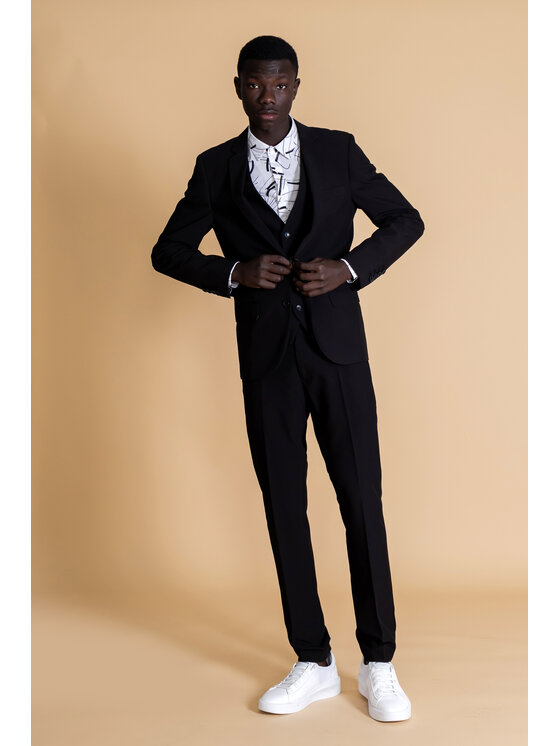 Antony Morato Antony Morato Σακάκι BONNIE SLIM FIT Μαύρο Slim Fit