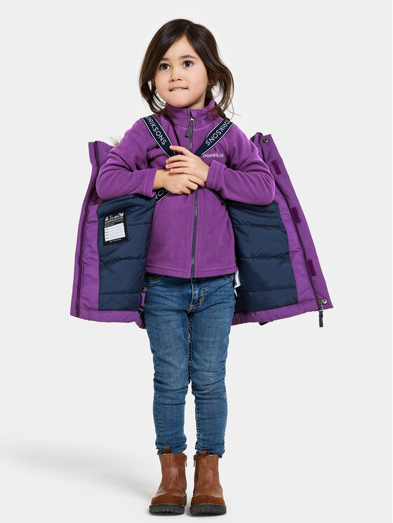 Didriksons Didriksons Žieminė striukė Bjärven 505470 Violetinė Regular Fit