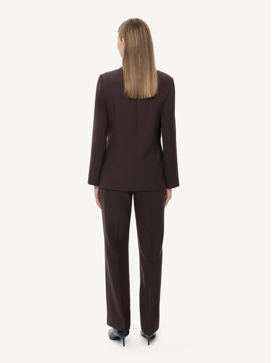KMX KMX Spodnie materiałowe 809740005 Brązowy Straight Fit