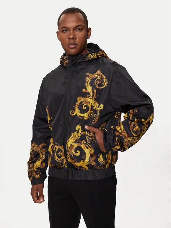 Versace Jeans Couture Versace Jeans Couture Μπουφάν μεταβατικό 76GAS406 Μαύρο Regular Fit