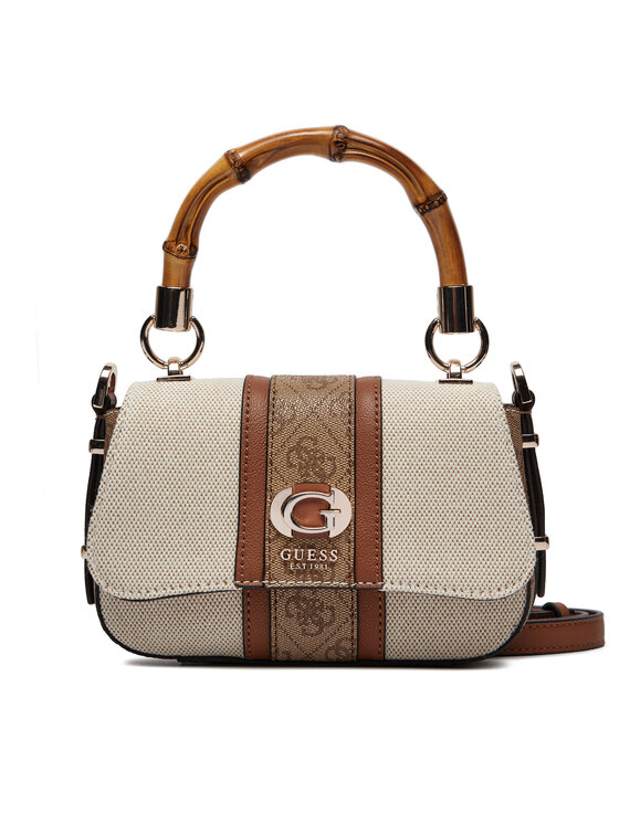 Geantă Guess Kerima (Ag) Mini-Bags HWAG93 37780 Écru