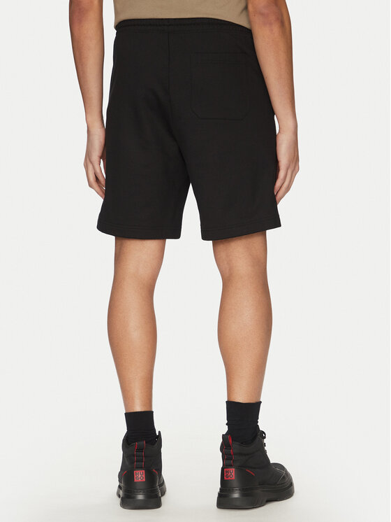 HUGO HUGO Szorty sportowe Dinkoe 50535260 Czarny Relaxed Fit