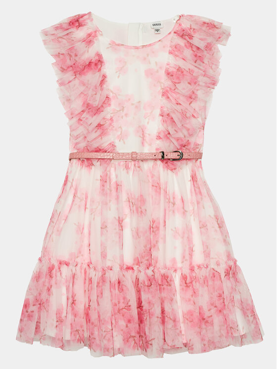 Guess Guess Rochie de zi J4RK09 KAZO0 Roz Regular Fit