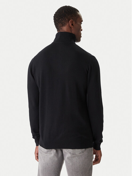 KARL LAGERFELD KARL LAGERFELD Sweter 655005 554399 Czarny Slim Fit