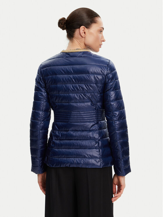 Rinascimento Rinascimento Bunda pro přechodné období CFC0119642003 Tmavomodrá Regular Fit