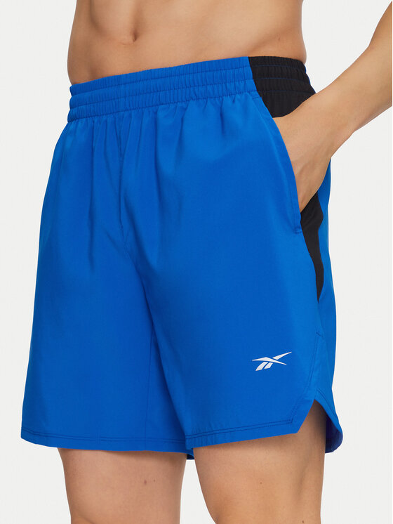 Reebok Reebok Pantaloni scurți sport 112634 Albastru Regular Fit