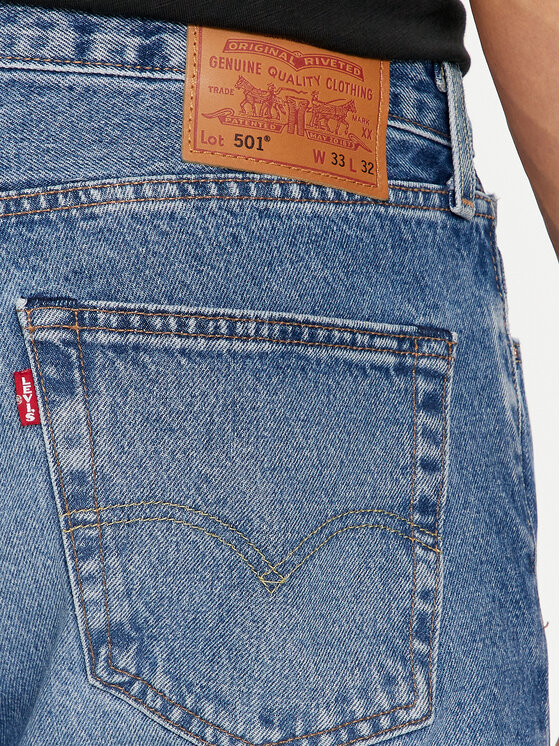 Levi's® Levi's® Jeansy 501® 00501-3504 Modrá Straight Fit