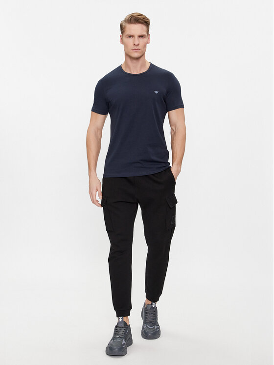 Emporio Armani Underwear Emporio Armani Underwear Комплект футболок 111267 4R722 70835 Cиній Regular Fit