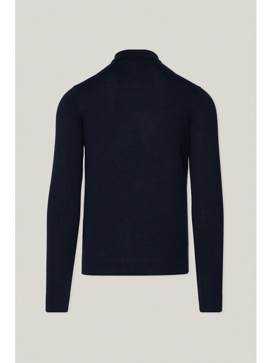 Próchnik Próchnik Sweter PM12 SW073125000011 Granatowy Regular Fit