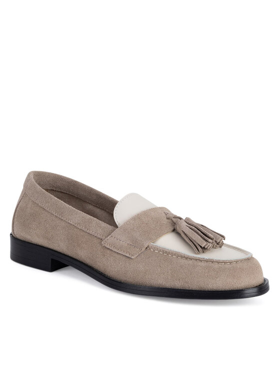 GINO ROSSI Gino Rossi Loafersy ELISA-E25-26390 Beżowy