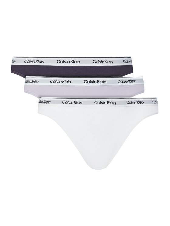 Calvin Klein Underwear Komplet stringów 000QD5209E Kolorowy