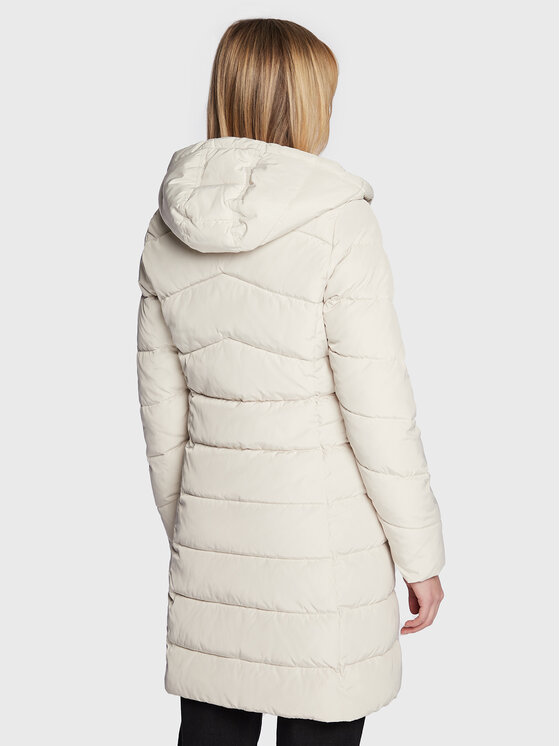 Calvin Klein Jeans Calvin Klein Jeans Winterjacke J20J219825 Écru Regular Fit