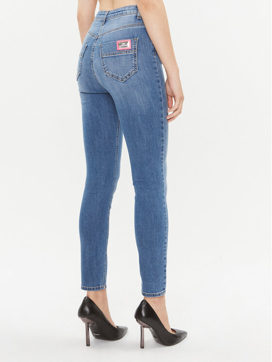 Elisabetta Franchi Jeans PJ 19S 36E2 002606 Blu Skinny Fit
