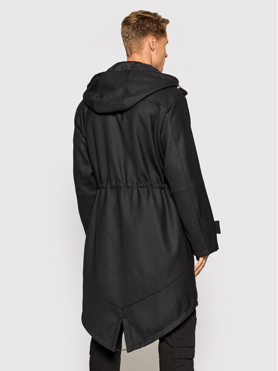 Parka LLQ501313U Nero Regular Fit