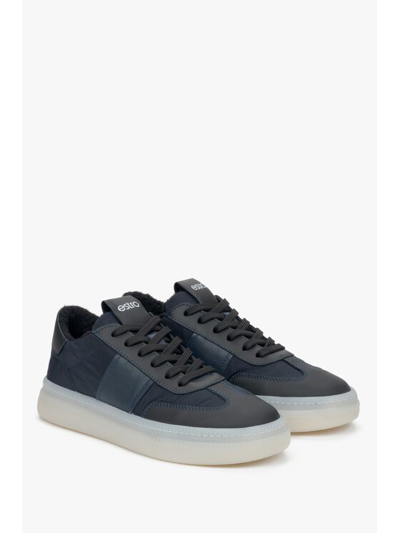 Estro Estro Sneakersy ER00116058 Granatowy