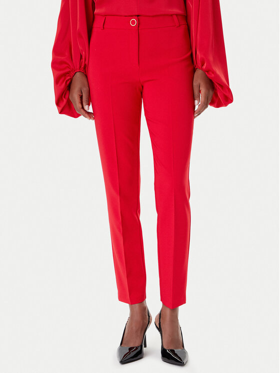 Rinascimento Rinascimento Chino CFC0125410003 Crvena Skinny Fit