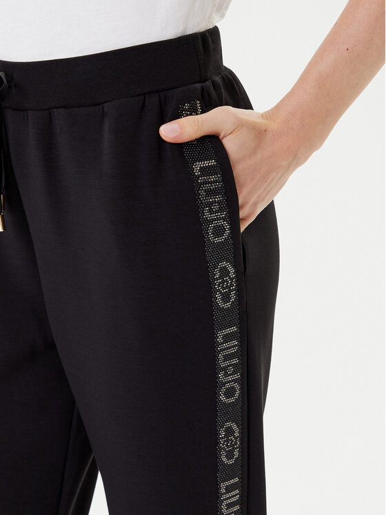 Liu Jo Liu Jo Pantaloni trening TF5093 J4616 Negru Regular Fit