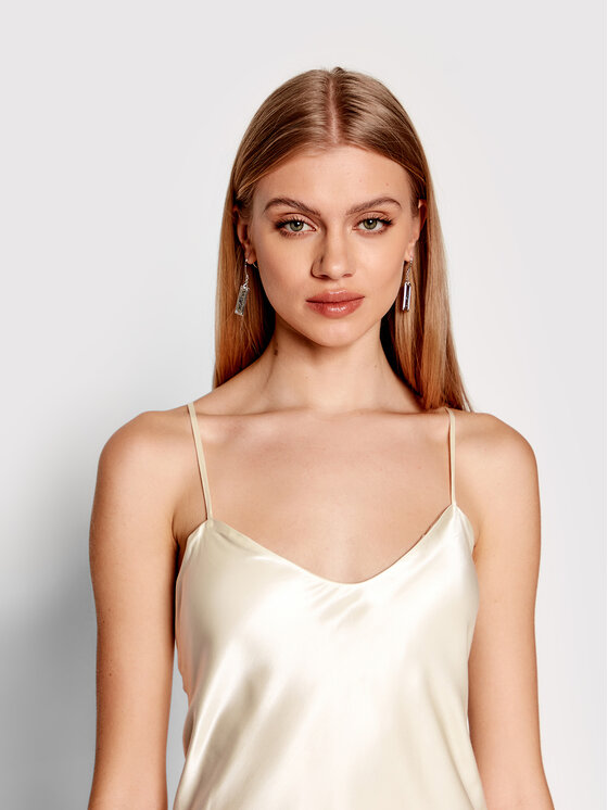 Herskind Herskind Abito da sera Timo 4393862 Beige Regular Fit