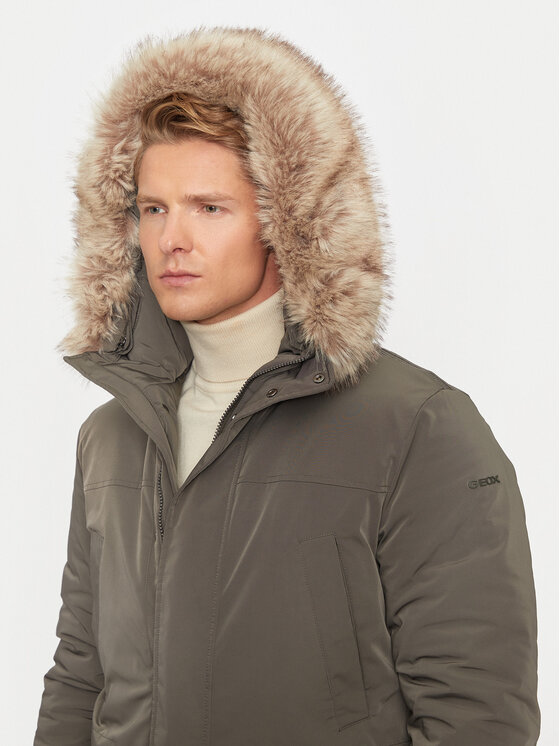 Geox Geox Hanorac Sandford M4628F T3148 F3269 Verde Regular Fit