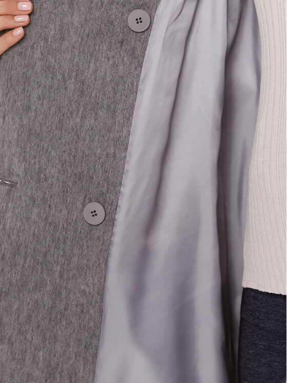 Liu Jo Liu Jo Wollmantel CF3246 T2533 Grau Regular Fit