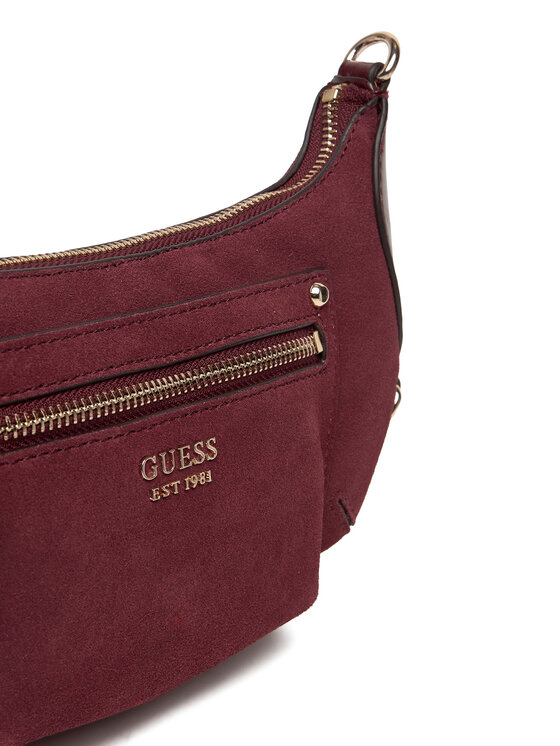 Guess Guess Geantă Marsha Mini HWSG95 01720 Vișiniu