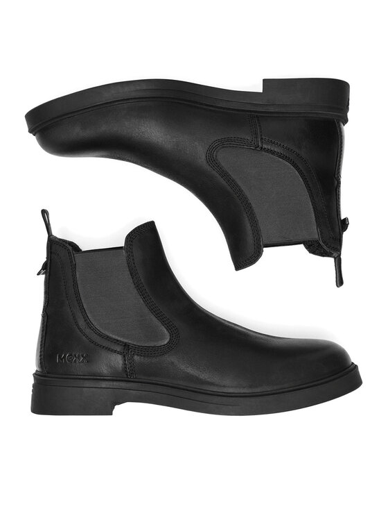 MEXX MEXX Kotníková obuv s elastickým prvkem BOSS-01 MI08 Černá
