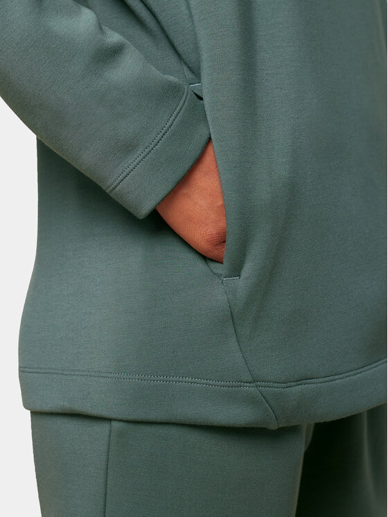 Triumph Triumph Felpa Smart Active Infusion 10218290 Verde Relaxed Fit