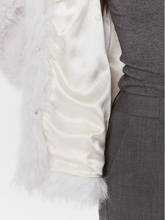 Bruuns Bazaar Bruuns Bazaar Szőrme Erigeron BBW3511 Fehér Regular Fit