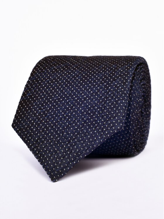 ELSNER ELSNER Γραβάτα JEDWAB ŻAKARD A1046 Σκούρο μπλε