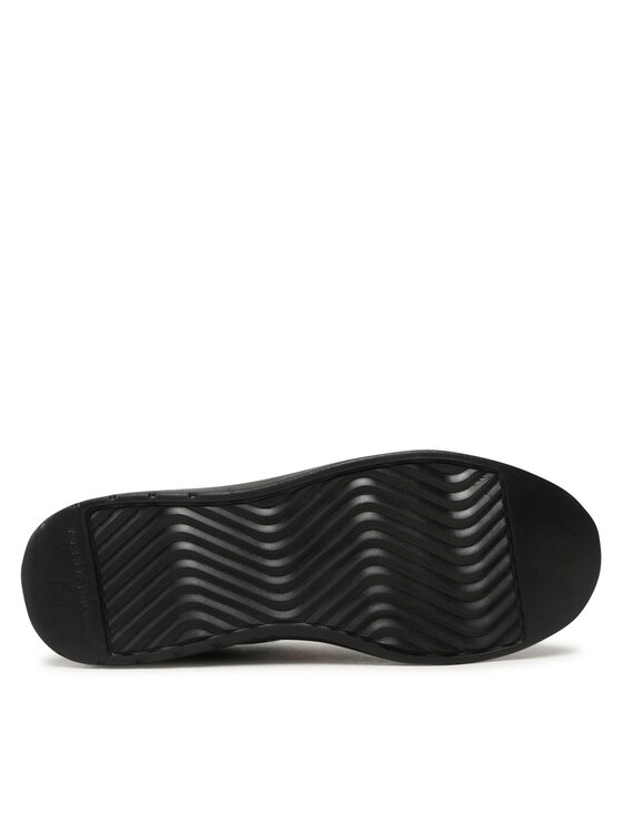 Tommy Hilfiger Tommy Hilfiger Sneakers Lightweight Cupsole Knit Stripes FM0FM04587 Nero
