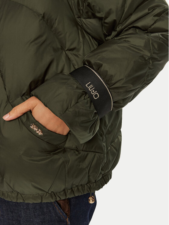 Liu Jo Sport Liu Jo Sport Μπουφάν πουπουλένιο TF4154 TS072 Πράσινο Regular Fit