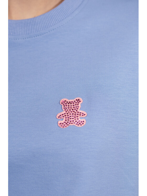 MANDRAGORA MANDRAGORA Felpa unicorn Blu Regular Fit