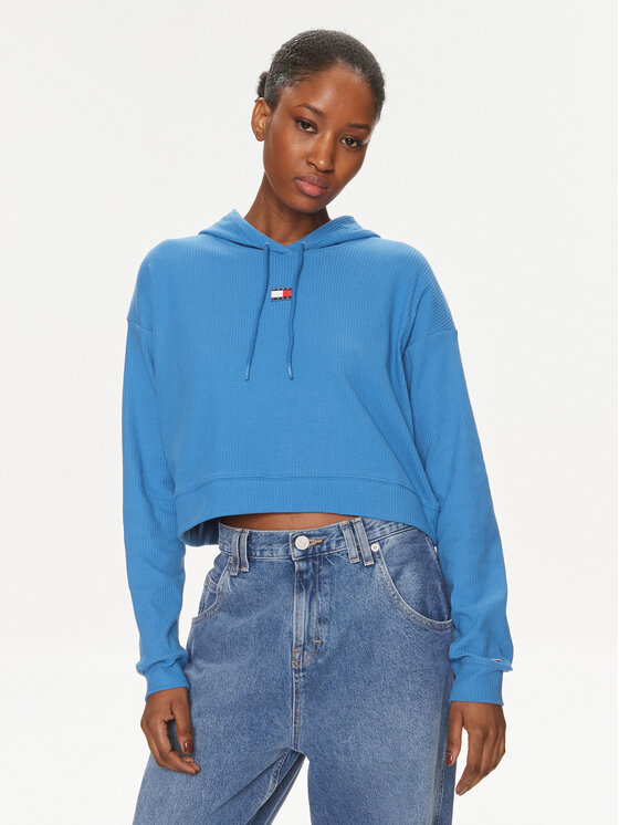 Tommy Hilfiger Felpa Herritage UW0UW05153 Blu Regular Fit Modivo