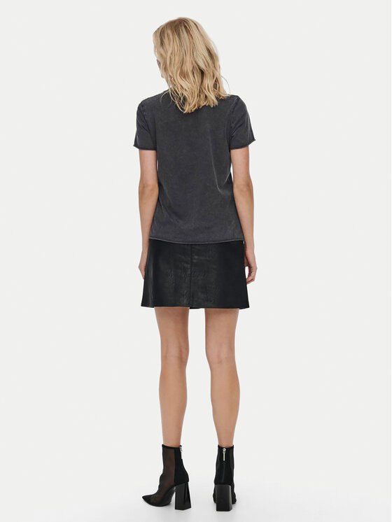 ONLY ONLY T-Shirt Lucy 15215721 Czarny Regular Fit