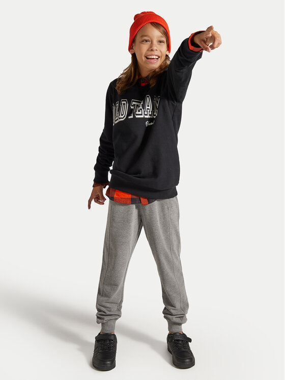 Coccodrillo Coccodrillo Felpa ZC4132305VBA Nero Relaxed Fit